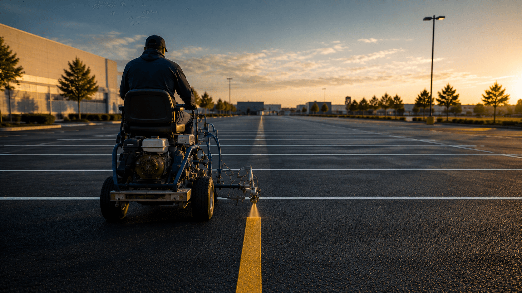 Line Striping & Pavement Marking — Minova Contracting