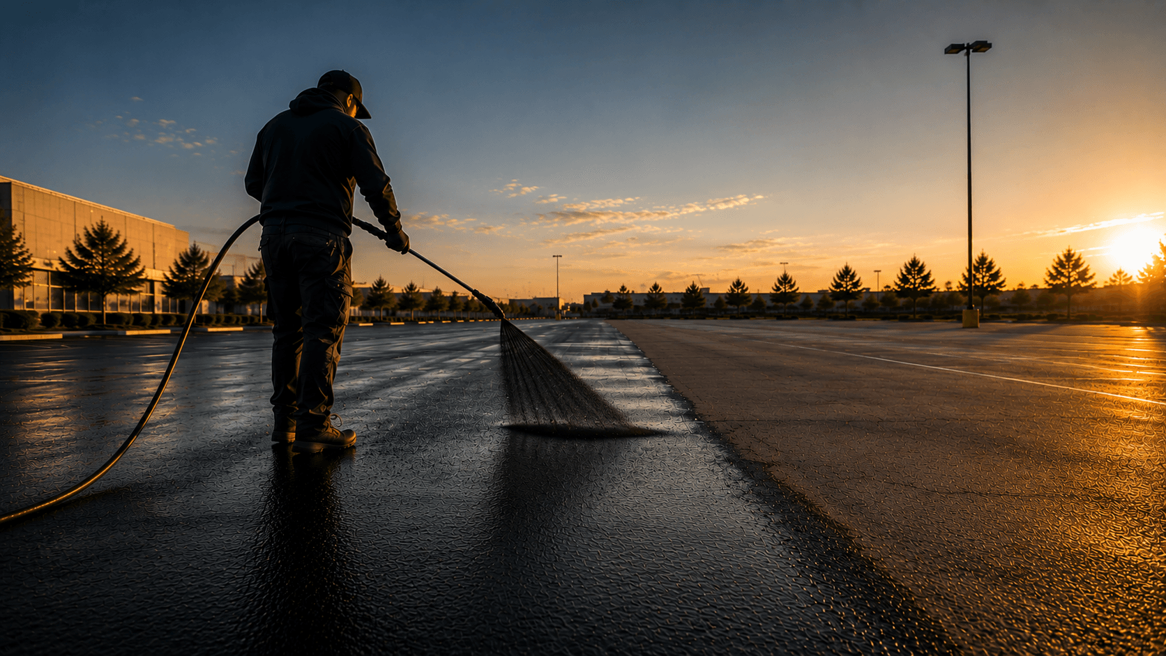 Commercial & Municipal Sealcoating — Minova Contracting